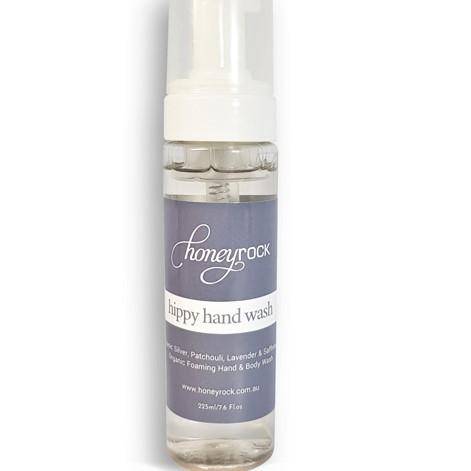 Foaming Hand And Body Wash With Ionic Silver 220ml - Honeyrock